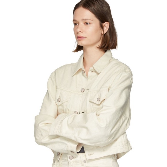 NWT R13 White Denim Jacket - Picture 3 of 10